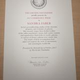Prize Citation